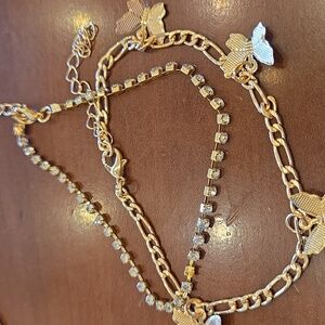 Goldtone Butterfly Bracelet Bundle #2028